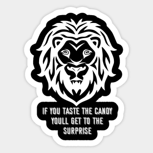 Ween Stare into the Lions Eyes Sticker